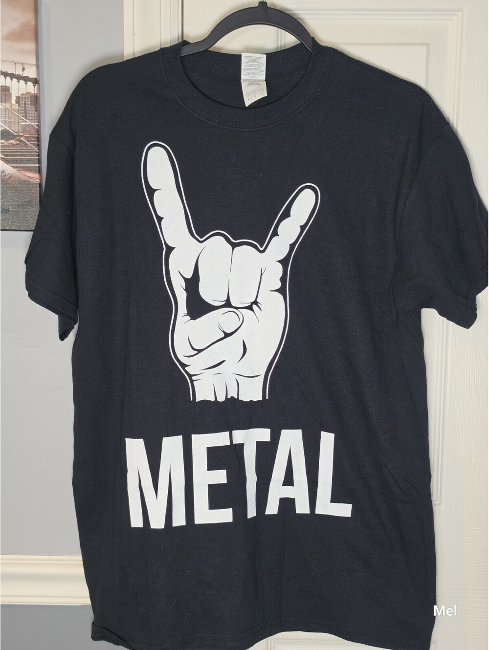 Century Media Metal Hand Graphic Black T-Shirt Size M 100% Cotton